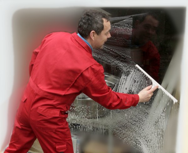 Foto: Fenster putzen in Leipzig und Markkleeberg